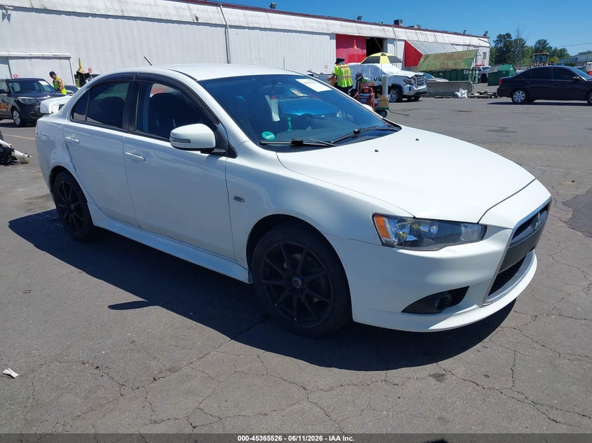 2015 Mitsubishi Lancer VIN JA32U8FW0FU014360 IAAI salvage auction — FRONT & REAR, Salvage (Texas), sold $1,050 on 2026-07-30 (photo 1)