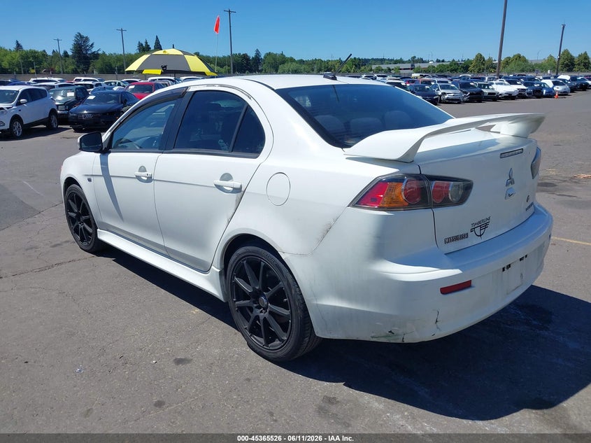 2015 Mitsubishi Lancer VIN JA32U8FW0FU014360 IAAI salvage auction — FRONT & REAR, Salvage (Texas), sold $1,050 on 2026-07-30 (photo 3)