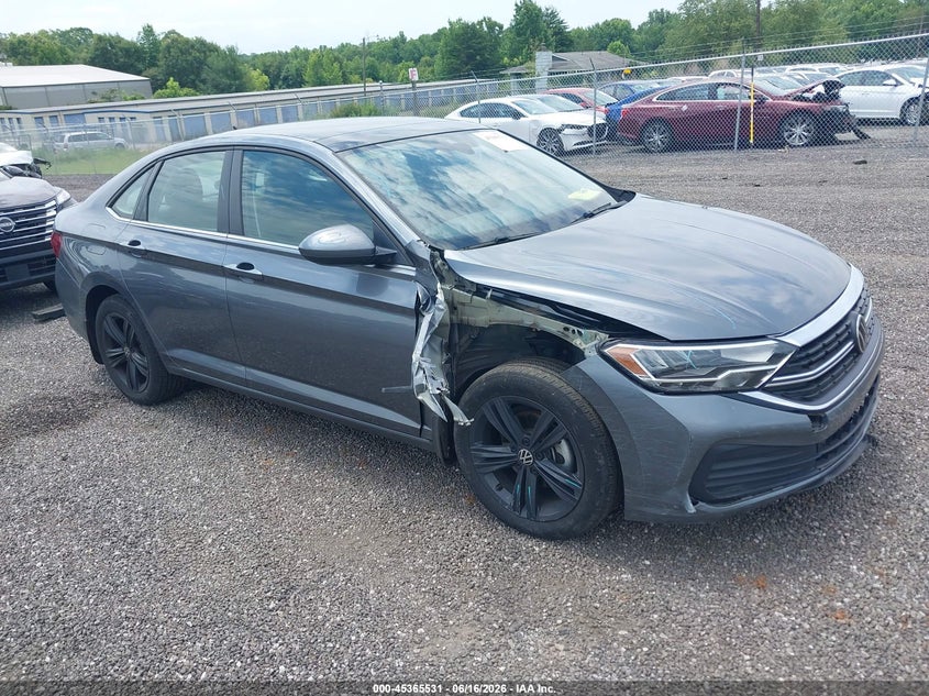 2024 Volkswagen Jetta VIN 3VW7M7BU0RM041909 — IAAI salvage auction photo