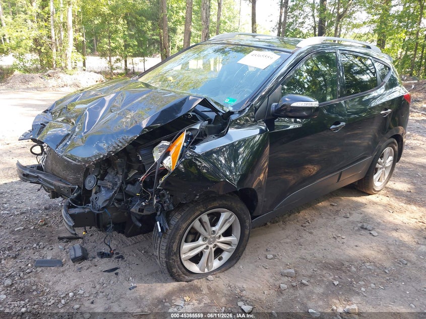 2013 Hyundai Tucson VIN KM8JU3AC9DU740899 IAAI salvage auction — FRONT END, Salvage (Virginia), sold $725 on 2026-08-01 (photo 2)