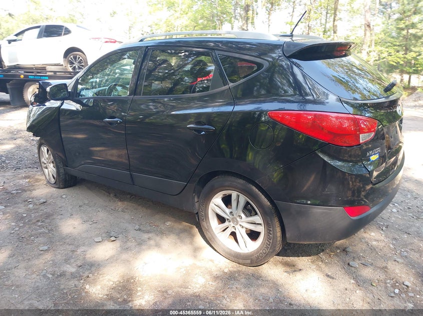 2013 Hyundai Tucson VIN KM8JU3AC9DU740899 IAAI salvage auction — FRONT END, Salvage (Virginia), sold $725 on 2026-08-01 (photo 3)