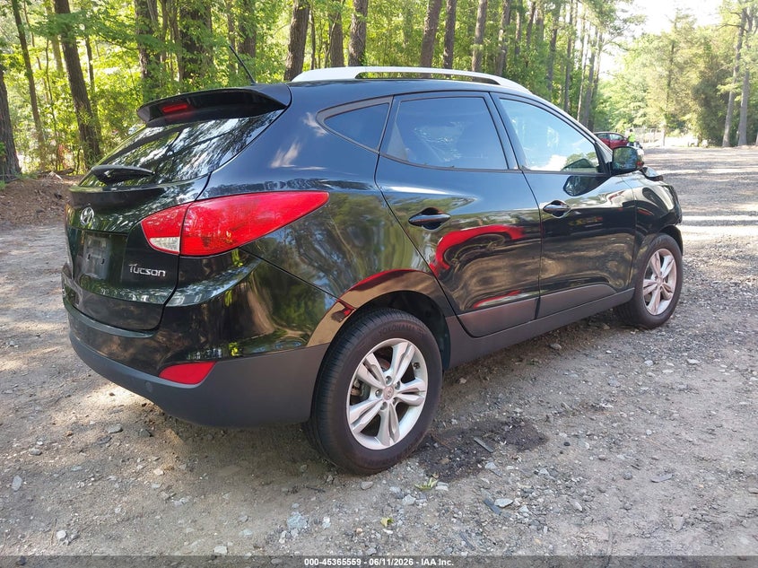 2013 Hyundai Tucson VIN KM8JU3AC9DU740899 IAAI salvage auction — FRONT END, Salvage (Virginia), sold $725 on 2026-08-01 (photo 4)