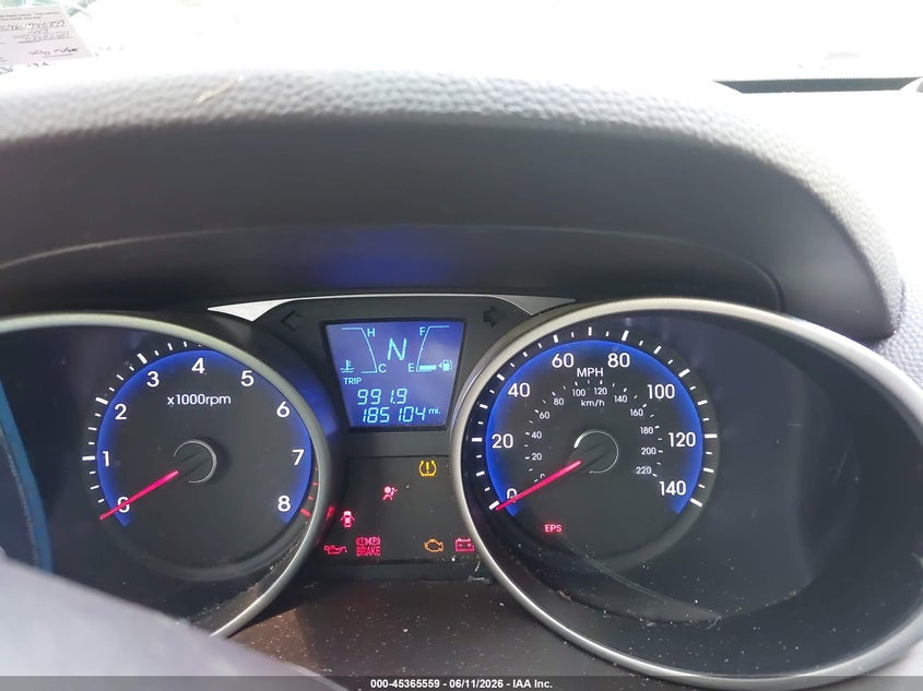 2013 Hyundai Tucson VIN KM8JU3AC9DU740899 IAAI salvage auction — FRONT END, Salvage (Virginia), sold $725 on 2026-08-01 (photo 7)