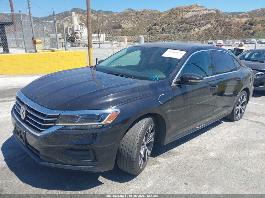 2022 Volkswagen Passat VIN 1VWSA7A34NC003493 IAAI salvage auction — RIGHT FRONT, Salvage (California), sold $3,850 on 2026-07-23 (photo 2)