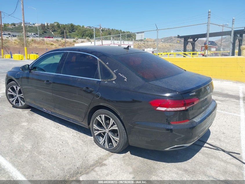 2022 Volkswagen Passat VIN 1VWSA7A34NC003493 IAAI salvage auction — RIGHT FRONT, Salvage (California), sold $3,850 on 2026-07-23 (photo 3)