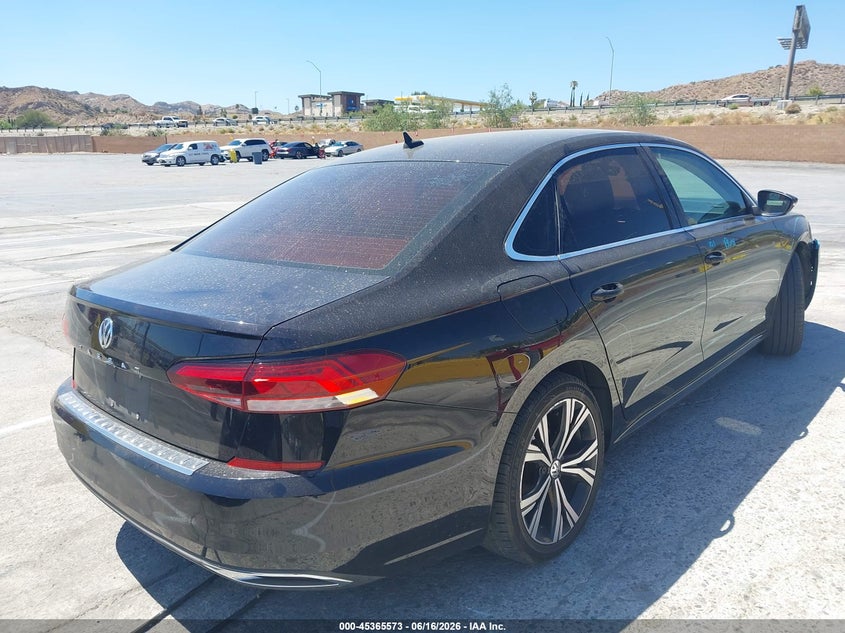 2022 Volkswagen Passat VIN 1VWSA7A34NC003493 IAAI salvage auction — RIGHT FRONT, Salvage (California), sold $3,850 on 2026-07-23 (photo 4)