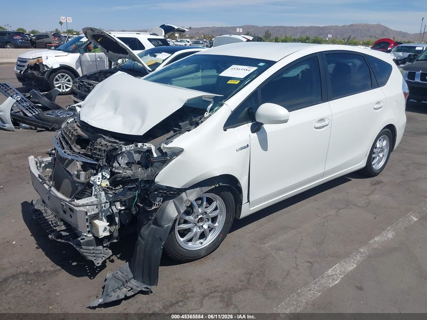 2012 Toyota VIN JTDZN3EU5C3173604 IAAI salvage auction — FRONT END, Salvage Title, sold $900 on 2026-07-28 (photo 2)