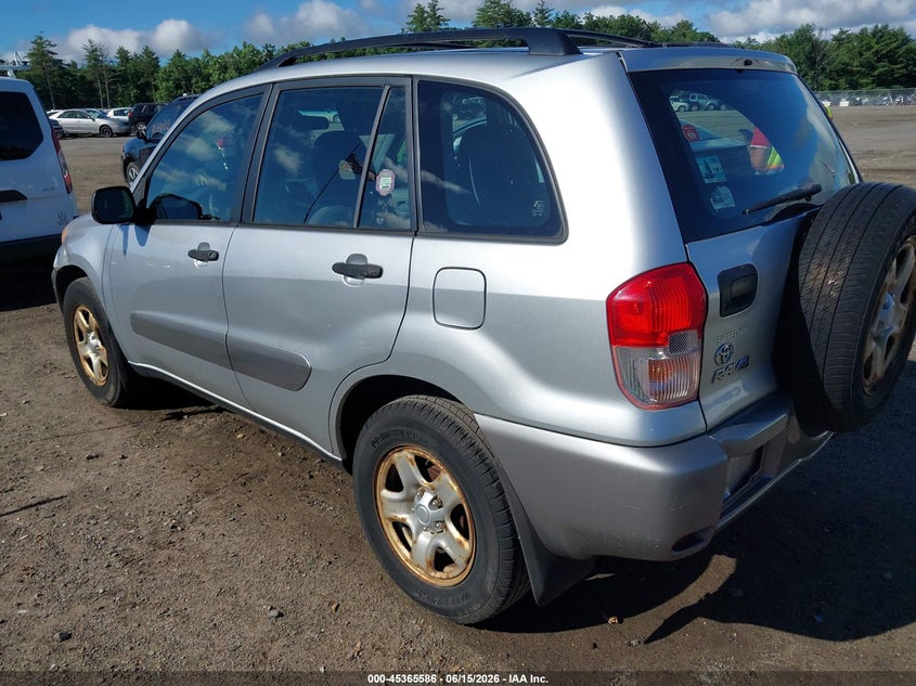 2003 Toyota Rav4 VIN JTEGH20V930107191 IAAI salvage auction — NORMAL WEAR, Clear (Massachusetts), sold $550 on 2026-07-17 (photo 3)
