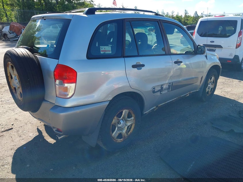 2003 Toyota Rav4 VIN JTEGH20V930107191 IAAI salvage auction — NORMAL WEAR, Clear (Massachusetts), sold $550 on 2026-07-17 (photo 4)