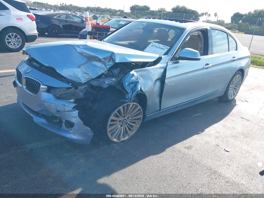 2012 BMW 3er VIN WBA3C1C5XCF431610 IAAI salvage auction — LEFT FRONT, Salvage (Georgia), sold $800 on 2026-08-03 (photo 2)