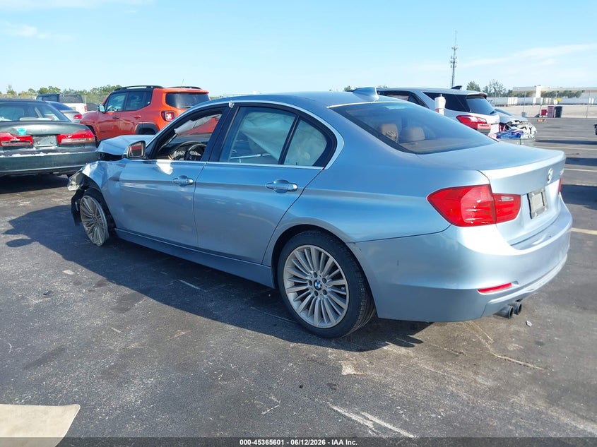 2012 BMW 3er VIN WBA3C1C5XCF431610 IAAI salvage auction — LEFT FRONT, Salvage (Georgia), sold $800 on 2026-08-03 (photo 3)