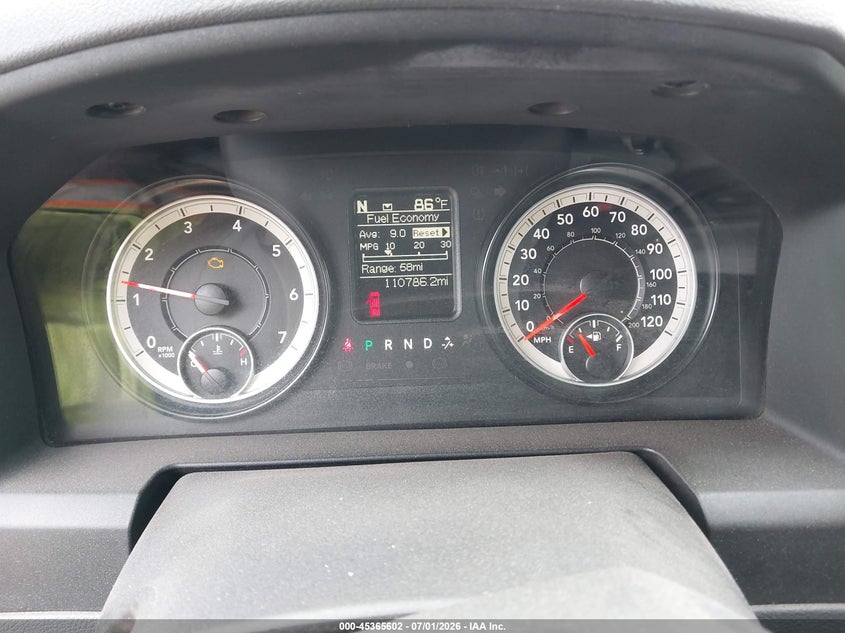 2016 Ram 1500 VIN 1C6RR7KG3GS177647 IAAI salvage auction — REAR END, Original (Texas), sold $4,000 on 2026-09-07 (photo 7)