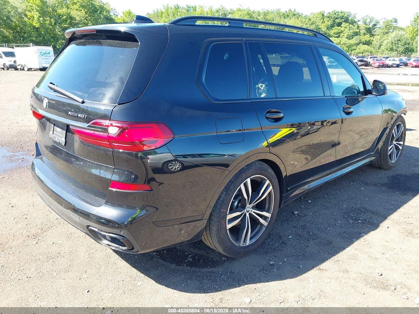 2022 BMW X7 VIN 5UXCW2C09N9M57894 IAAI salvage auction — FRONT END, Salvage Title, sold $25,250 on 2026-07-29 (photo 4)