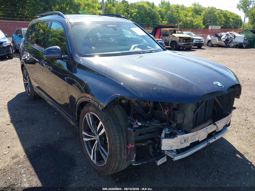 2022 BMW X7 VIN 5UXCW2C09N9M57894 IAAI salvage auction — FRONT END, Salvage Title, sold $25,250 on 2026-07-29 (photo 6)