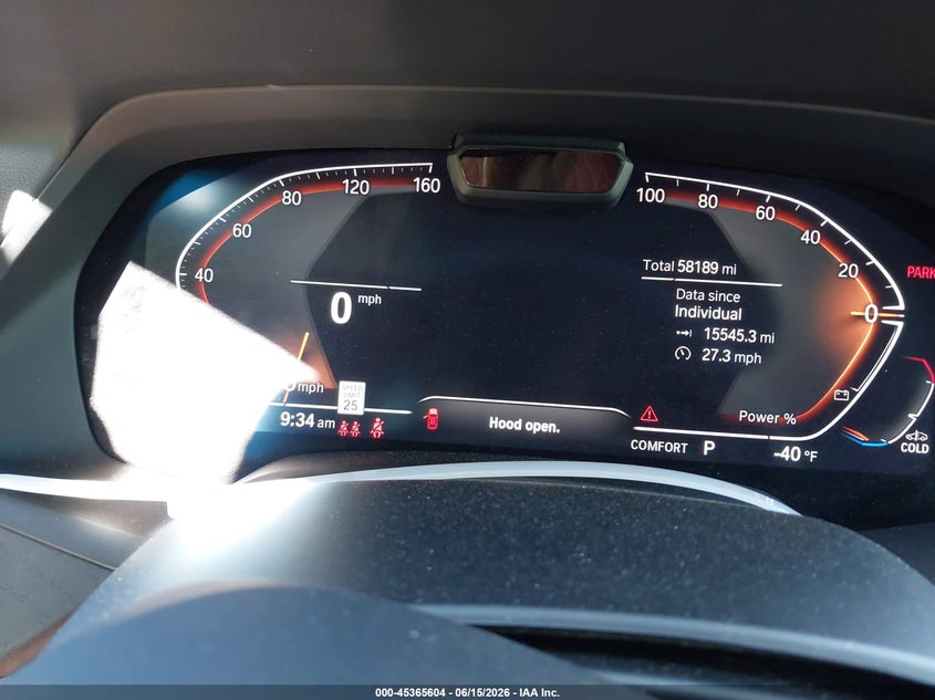 2022 BMW X7 VIN 5UXCW2C09N9M57894 IAAI salvage auction — FRONT END, Salvage Title, sold $19,800 on 2026-07-29 (photo 7)