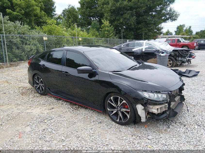 2017 Honda Civic VIN 2HGFC1E50HH707653 IAAI salvage auction — FRONT END, Salvage (Alabama), sold $2,750 on 2026-07-10 (photo 1)