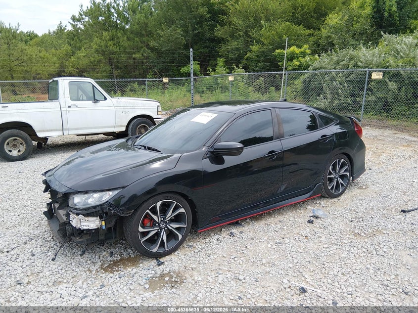 2017 Honda Civic VIN 2HGFC1E50HH707653 IAAI salvage auction — FRONT END, Salvage (Alabama), sold $2,750 on 2026-07-10 (photo 2)