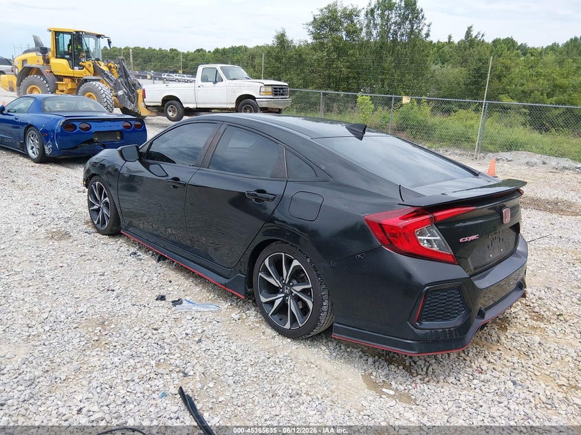 2017 Honda Civic VIN 2HGFC1E50HH707653 IAAI salvage auction — FRONT END, Salvage (Alabama), sold $2,750 on 2026-07-10 (photo 3)