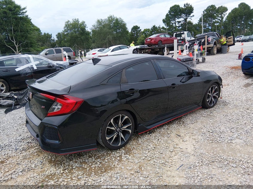 2017 Honda Civic VIN 2HGFC1E50HH707653 IAAI salvage auction — FRONT END, Salvage (Alabama), sold $2,750 on 2026-07-10 (photo 4)