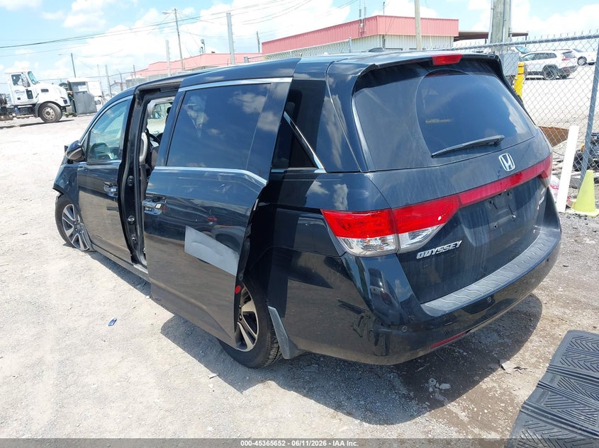 2016 Honda Odyssey VIN 5FNRL5H95GB069051 IAAI salvage auction — FRONT END, Clear (Tennessee), sold $2,250 on 2026-07-05 (photo 3)