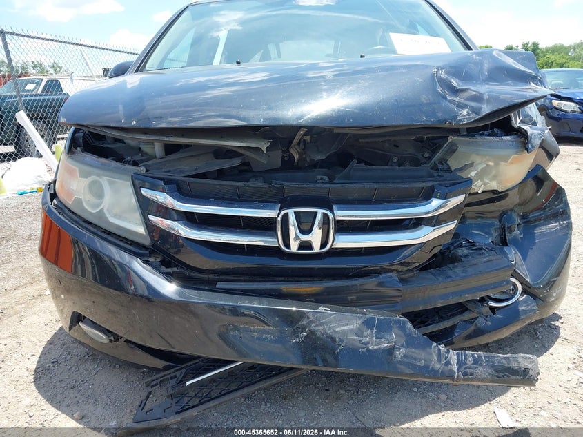 2016 Honda Odyssey VIN 5FNRL5H95GB069051 IAAI salvage auction — FRONT END, Clear (Tennessee), sold $2,250 on 2026-07-05 (photo 6)