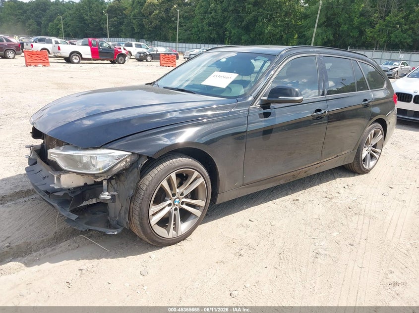 2014 BMW VIN WBA3G7C55EF186368 IAAI salvage auction — FRONT END, Salvage (Georgia), sold $2,225 on 2026-07-09 (photo 2)