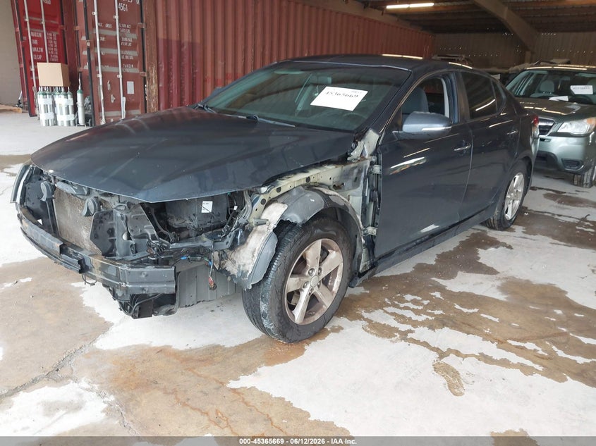 2015 Kia Optima VIN KNAGM4A71F5606860 IAAI salvage auction — FRONT END, Salvage (Alabama), sold $875 on 2026-07-20 (photo 2)