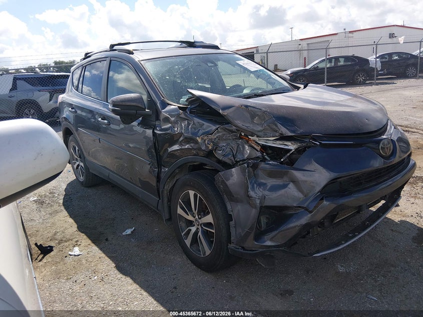 2018 Toyota Rav 4 VIN JTMWFREV3JJ731275 IAAI salvage auction — FRONT END, Salvage (Louisiana), sold $4,200 on 2026-08-01 (photo 1)