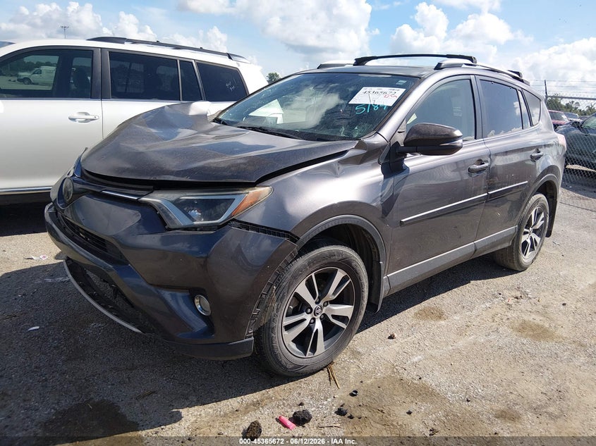 2018 Toyota Rav 4 VIN JTMWFREV3JJ731275 IAAI salvage auction — FRONT END, Salvage (Louisiana), sold $4,200 on 2026-08-01 (photo 2)