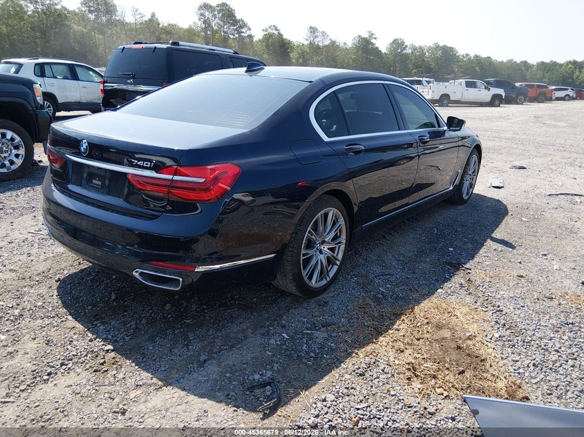 2016 BMW 7er VIN WBA7E2C55GG547475 IAAI salvage auction — LEFT SIDE, Clear (South Carolina), sold $8,500 on 2026-07-07 (photo 4)