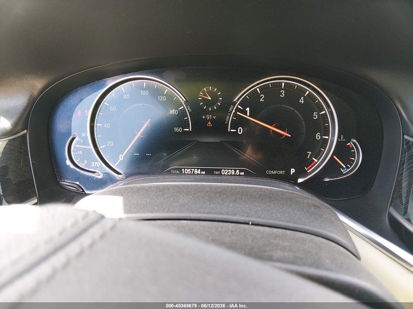 2016 BMW 7er VIN WBA7E2C55GG547475 IAAI salvage auction — LEFT SIDE, Clear (South Carolina), sold $8,500 on 2026-07-07 (photo 7)