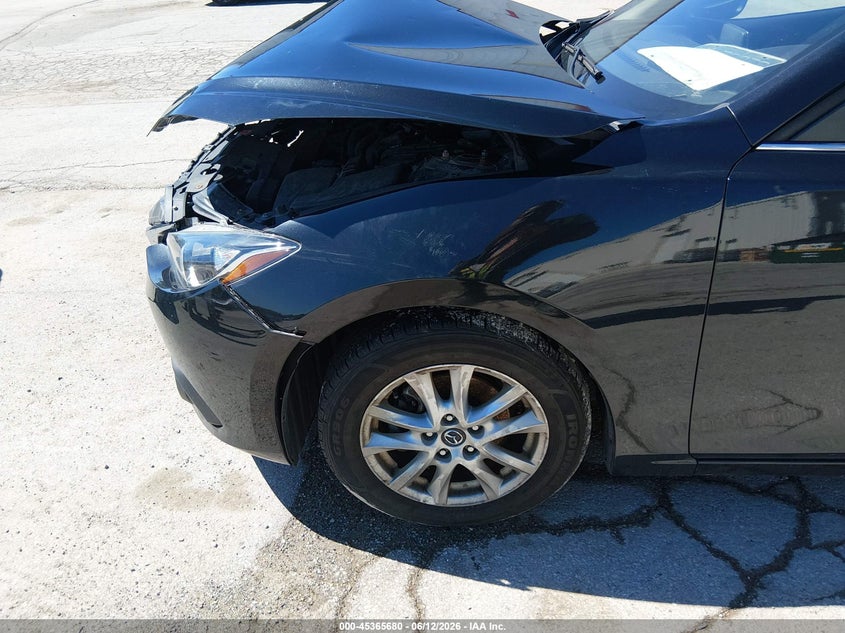 2016 Mazda 3 VIN JM1BM1L74G1334029 IAAI salvage auction — FRONT END, Salvage (Illinois), sold $700 on 2026-07-24 (photo 6)