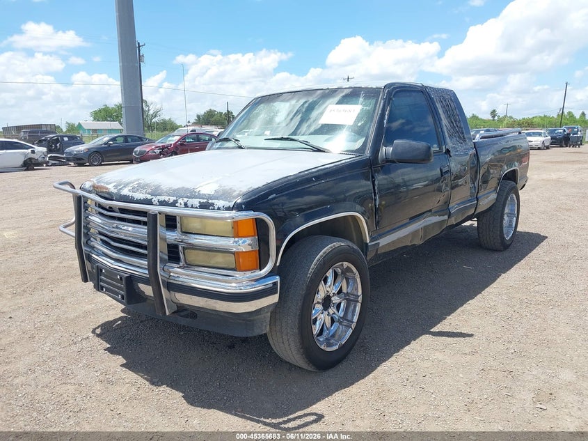 1997 Chevrolet S-10 pickup VIN 2GCEK19R9V1266328 IAAI salvage auction — LEFT SIDE, Original (Texas), sold $925 on 2026-07-07 (photo 6)