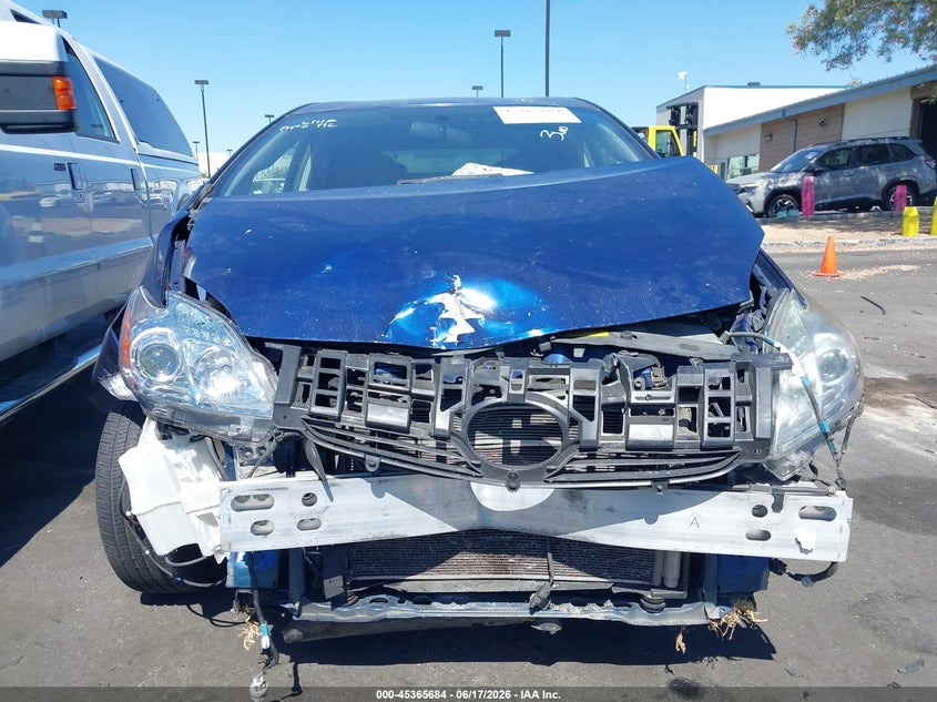 2011 Toyota Prius VIN JTDKN3DU2B1469225 IAAI salvage auction — FRONT END, Salvage Certificate (California), sold $600 on 2026-07-10 (photo 6)
