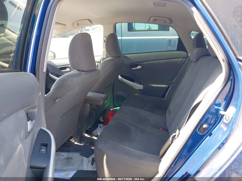 2011 Toyota Prius VIN JTDKN3DU2B1469225 IAAI salvage auction — FRONT END, Salvage Certificate (California), sold $600 on 2026-07-10 (photo 8)