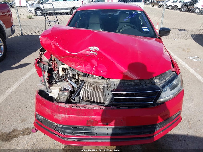 2016 Volkswagen Jetta VIN 3VWD17AJ8GM304695 IAAI salvage auction — FRONT END, Salvage (Texas), sold $550 on 2026-07-09 (photo 6)