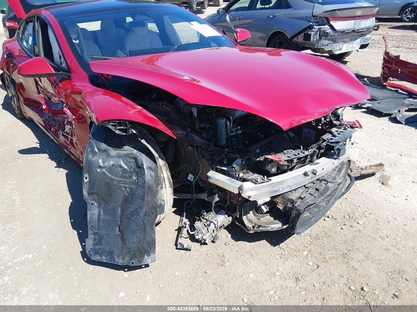 2023 Tesla Model s VIN 5YJSA1E5XPF499448 IAAI salvage auction — RIGHT FRONT, Salvage (Idaho), sold $4,650 on 2026-07-27 (photo 6)