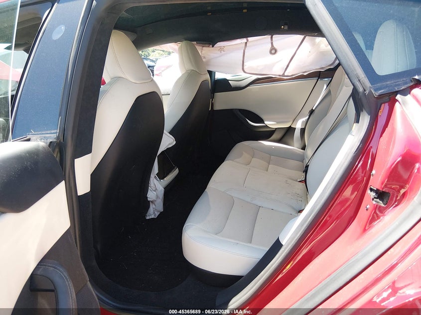 2023 Tesla Model s VIN 5YJSA1E5XPF499448 IAAI salvage auction — RIGHT FRONT, Salvage (Idaho), sold $4,650 on 2026-07-23 (photo 8)