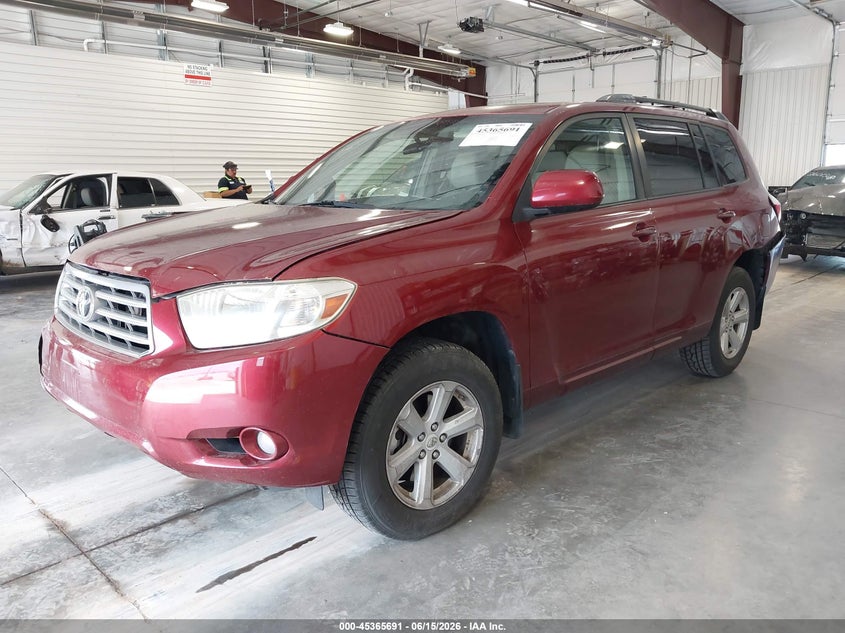 2010 Toyota Highlander VIN 5TDJK3EH9AS032345 IAAI salvage auction — RIGHT FRONT, Salvage (Colorado), sold $550 on 2026-07-29 (photo 2)