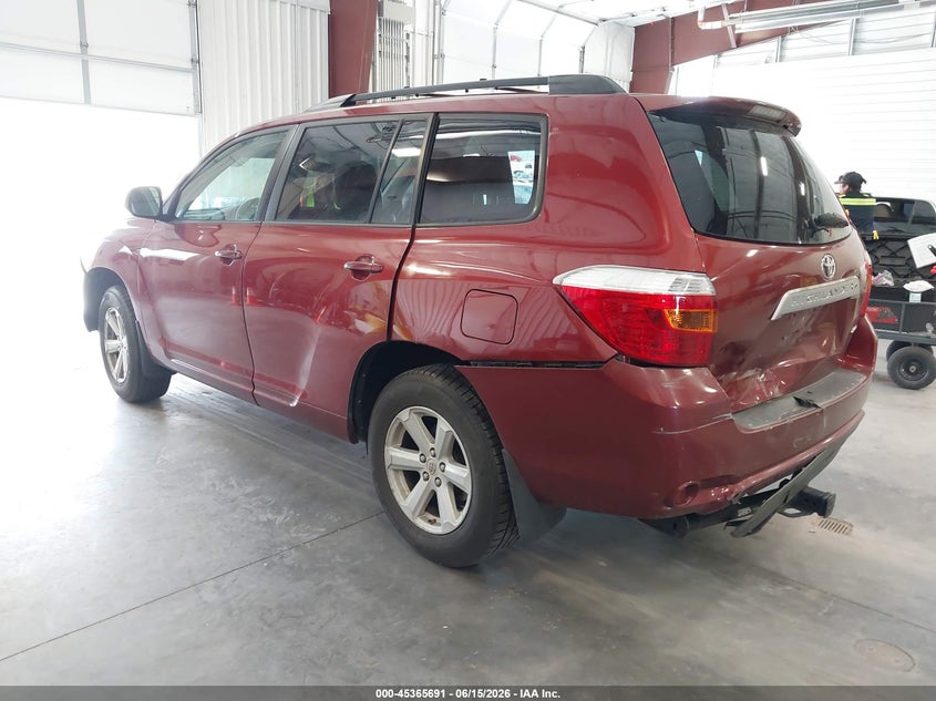 2010 Toyota Highlander VIN 5TDJK3EH9AS032345 IAAI salvage auction — RIGHT FRONT, Salvage (Colorado), sold $550 on 2026-07-29 (photo 3)
