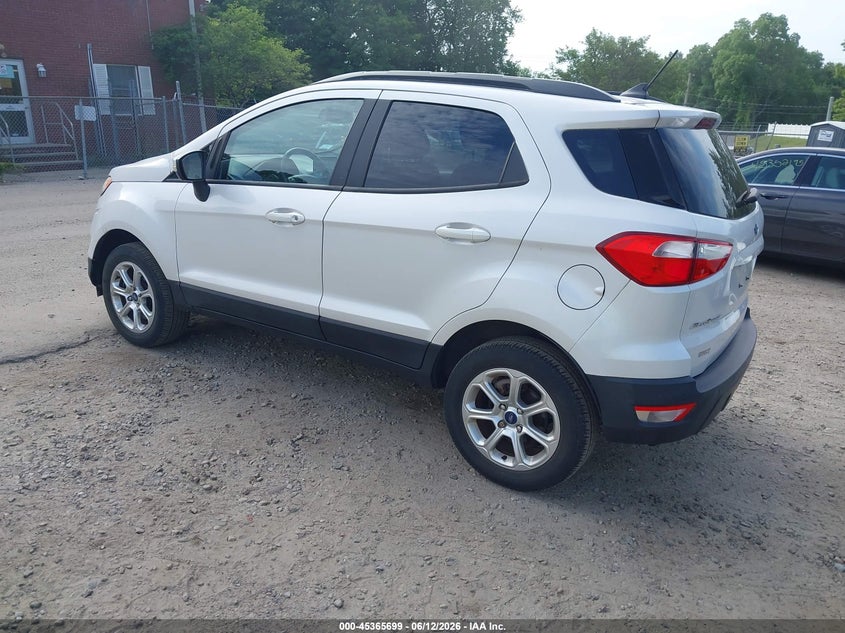 2019 Ford Ecosport VIN MAJ6S3GL0KC270942 IAAI salvage auction — FRONT END, Salvage (Massachusetts), sold $2,250 on 2026-07-14 (photo 3)