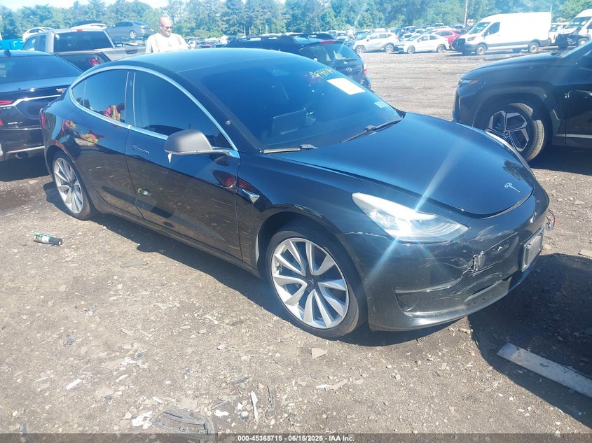 2019 Tesla Model 3 VIN 5YJ3E1EA3KF300691 IAAI salvage auction — FRONT END, Mv-907A (New York), sold $4,350 on 2026-07-23 (photo 1)
