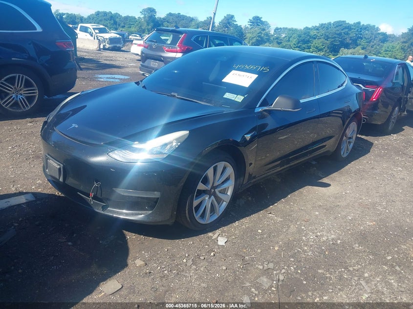 2019 Tesla Model 3 VIN 5YJ3E1EA3KF300691 IAAI salvage auction — FRONT END, Mv-907A (New York), sold $4,350 on 2026-07-23 (photo 2)