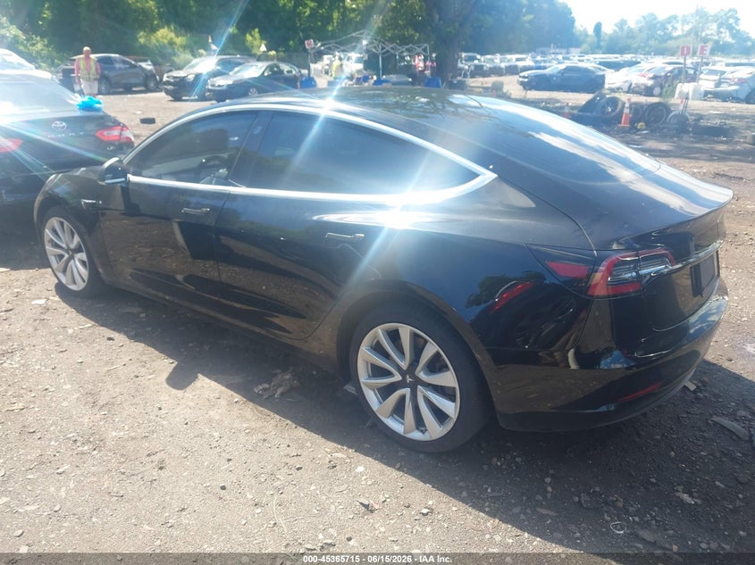 2019 Tesla Model 3 VIN 5YJ3E1EA3KF300691 IAAI salvage auction — FRONT END, Mv-907A (New York), sold $4,350 on 2026-07-23 (photo 3)