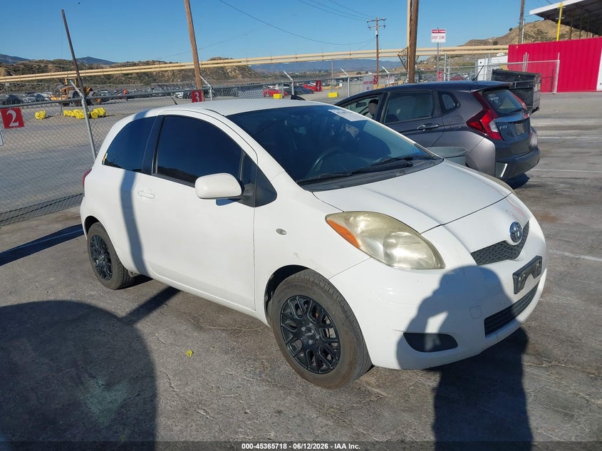 2009 Toyota Yaris VIN JTDJT903X95225097 IAAI salvage auction — REAR END, Salvage (California), sold $575 on 2026-07-22 (photo 1)