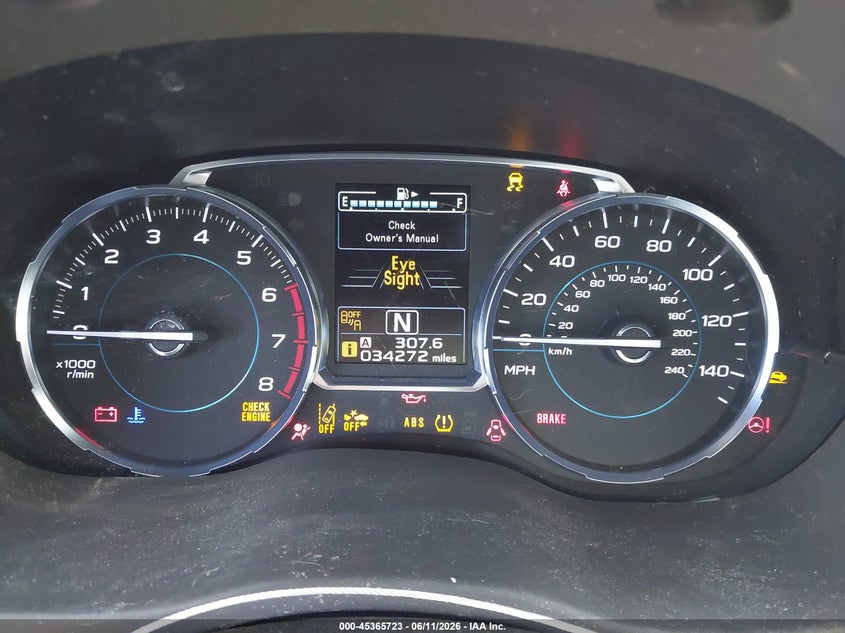 2017 Subaru Forester VIN JF2SJAGCXHH470756 IAAI salvage auction — FRONT END, Salvage (Arizona), sold $25 on 2026-07-28 (photo 7)