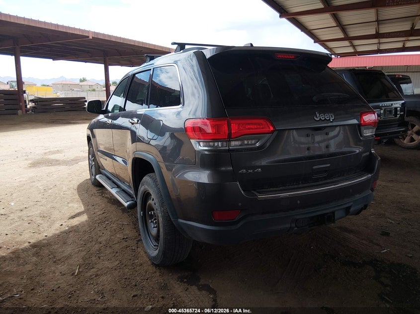 2018 Jeep Grand cherokee VIN 1C4RJFBG5JC137100 IAAI salvage auction — FRONT END, Salvage Title, sold $8,200 on 2026-08-11 (photo 3)