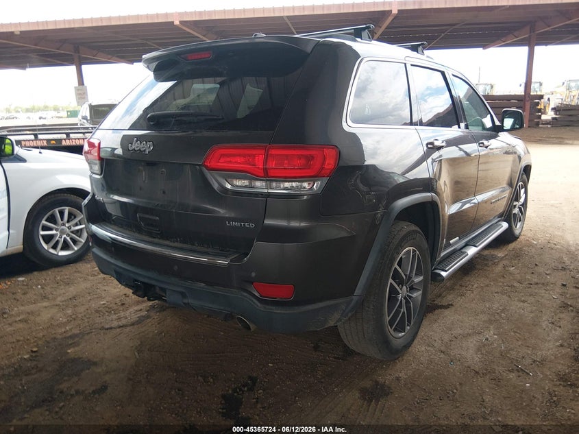 2018 Jeep Grand cherokee VIN 1C4RJFBG5JC137100 IAAI salvage auction — FRONT END, Salvage Title, sold $8,200 on 2026-08-11 (photo 4)