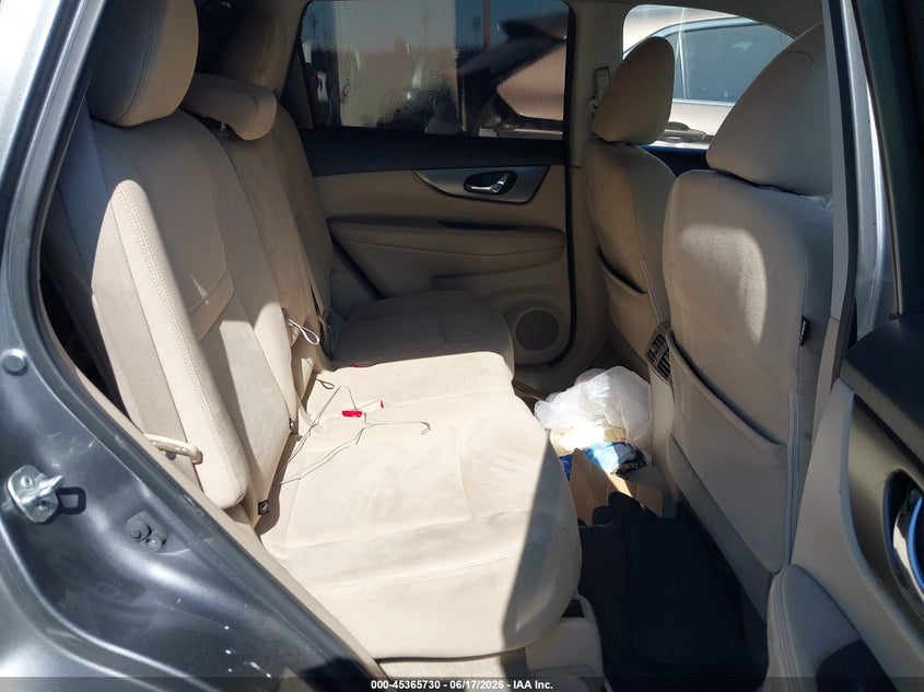2015 Nissan Rogue VIN KNMAT2MT8FP566161 IAAI salvage auction — FRONT END, Salvage Title, sold $100 on 2026-07-08 (photo 8)