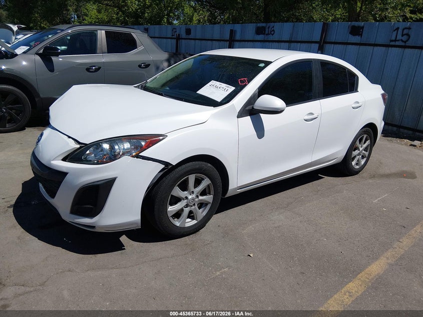 2010 Mazda 3 VIN JM1BL1SF4A1313264 IAAI salvage auction — FRONT END, Salvage (Utah), sold $400 on 2026-07-16 (photo 2)